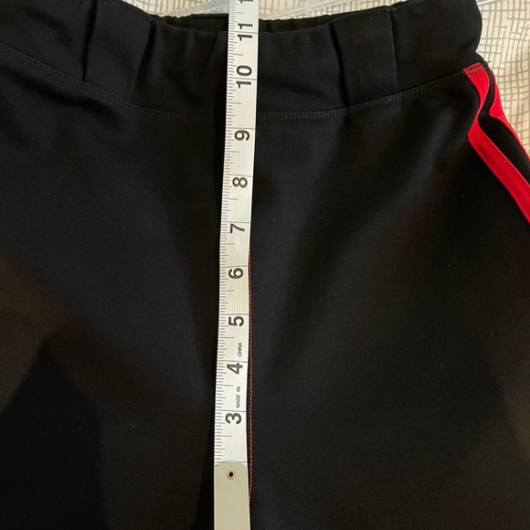 I AM GIA Astrid sporty y2K flare track pants black/red stripe xs FINAL PRICE - Picture 3 of 7